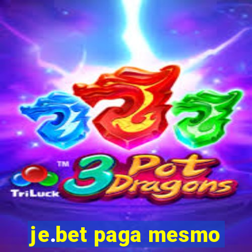 je.bet paga mesmo